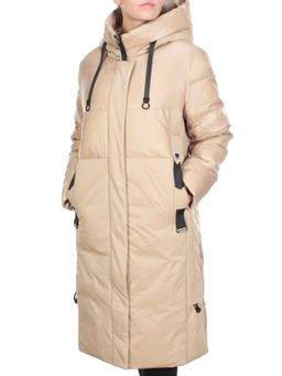 2211 BEIGE Пальто зимнее женское LYDIA (200 гр. холлофайбер) - Fashion фото 3