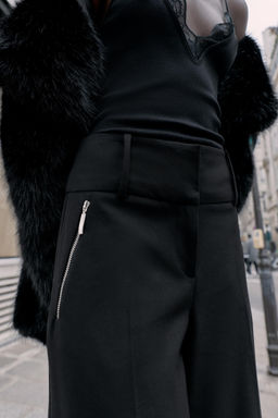 TROUSERS WITH ZIP POCKETS - Zara фото 3