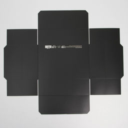 Коробка подарочная складная, упаковка, «Черная», 30 х 20 х 9 см