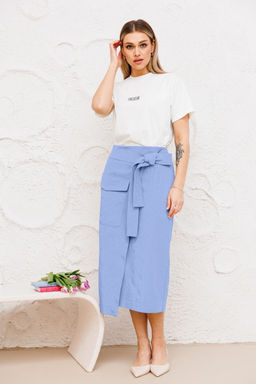 Юбка AmberA 1062G голубой