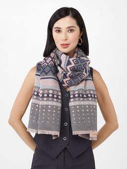 в составе ШЕРСТЬ и КАШЕМИР Большой, мягкий, теплый однотонный двусторонний палантин. - Tantino фото 7