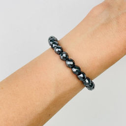 Браслет регулируемый из Гематита от 18 см