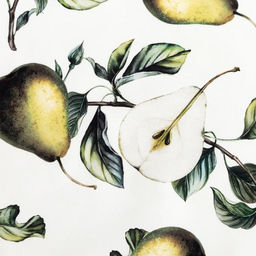 Фартук Этель Груши 60х65см, 100% хлопок, саржа 190 г/м2  фото 6