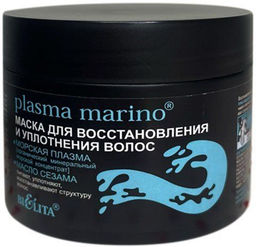 Белита (300мл) PLASMA MARINO Маска для восстановл.и уплотнения структуры волос.14