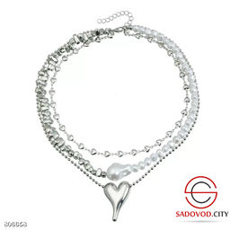 Чокер на шею женский тройной - Bruno фото 4