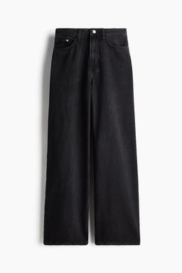 Petite Length Wide Ultra High Jeans - H&m фото 6