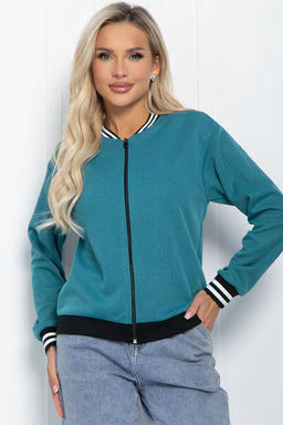 Бомбер Игра со стилем (бирюзовый) Б11632 - Lt collection фото 6