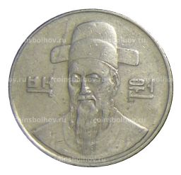 Монета 100 вон 1994 года Южная Корея