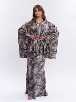 Шелковая леопардовая блузка TBL73537LEO16 - Артесса фото 8