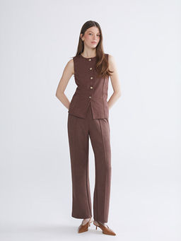 Standart Fit S?et Kad?n Pantolon