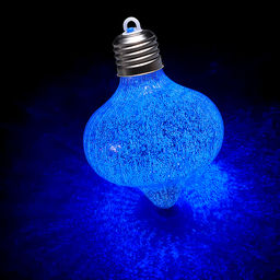 Набор новогодних украшений "Блестящий фонарик" (4шт х 10см)