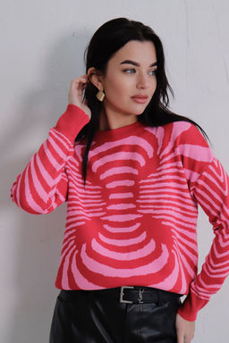 10369 Джемпер розово-красный - Martichelli фото 15