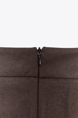 BELTED MIDI A-LINE SKIRT - Zara фото 10