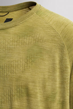 WOOL BLEND BASE LAYER T-SHIRT - Zara фото 23