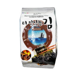 Морская капуста со вкусом барбекю VCA (10 листов), Корея, 5 г Акция