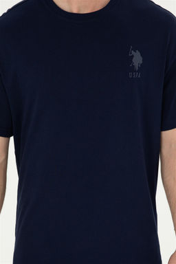 Мужская темно-синяя футболка Неожиданная скидка в корзине - U.s. polo assn фото 6