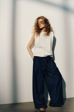 Pantal?n denim con lazada - H&m фото 3
