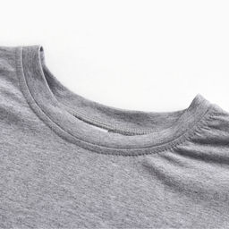 Футболка женская MINAKU: Casual Collection, светло-серая, размер 46