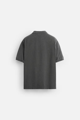 WASHED PIQU_ POLO SHIRT - Zara фото 8