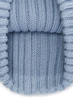 Шапка жен. анг+нейл+шерсть LB-A53045 denim blue - Labbra фото 4