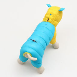 Комбинезон Медвежонок, размер 10 (ДС 25 см, ОГ 34 см, ОШ 24 см), жёлто-голубой - Simaland фото 4