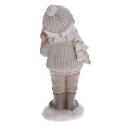 Фигурка декоративная "Мальчик/Девочка", L6 W4 H12,5 см, 2в.