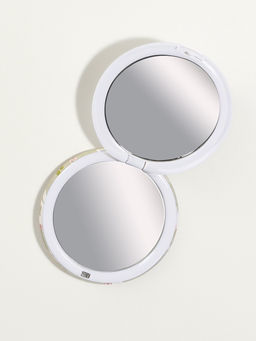 Зеркало складное «Спокойствие», d=7.3 см, с увеличением, оливковое