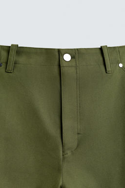 RELAXED FIT CARGO TROUSERS - Zara фото 10