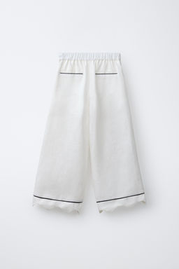 PANTAL?N WIDE LEG ONDAS / Crudo - Zara фото 2
