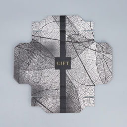 Цена за 2 шт. Коробка подарочная складная, упаковка, «Gift», 12×12×6.5 см
