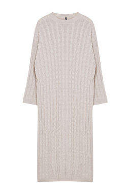 Tas Maxi Triko Sac Orgulu Genis Kal?p Elbise TWOAW25EL00078