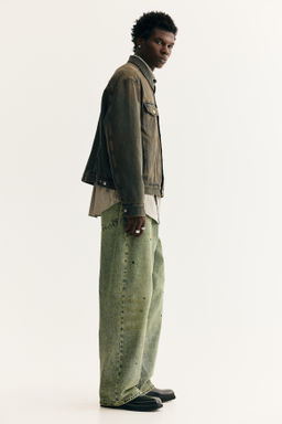 Cazadora denim Loose Fit - H&m фото 7