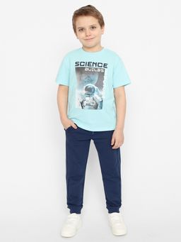 CRB wear/CSKB 63463-43-353 Футболка для мальчика,голубой/Ex.Cherubino  фото 2