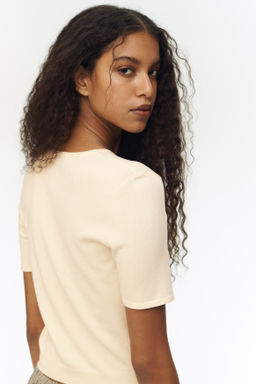 Camiseta de punto fino - H&m фото 12