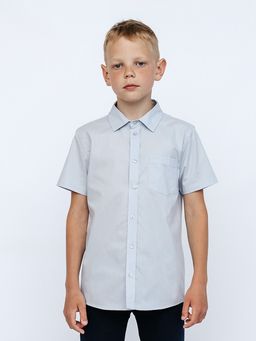 CRB wear/CWJB 63165-23 Рубашка для мальчика,серый/Ex.Cherubino