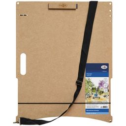 Планшет-клипборд ГАММА 53*68см "Московская палитра" магнитный зажим, ручка, ремень (261018_08) МДФ