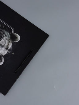 Пакет подарочный ламинированный «Мужской выбор», чёрный, 26×12×32 см