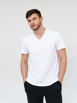 Футболка мужская, цвет белый