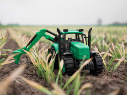 Экскаватор Прогресс инерционный (зелёный) (в лотке) - Полесье фото 12