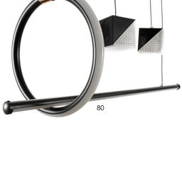 Люстра BayerLux 2676/6 LED 126 Вт 3000-6000К черный 76×27 см