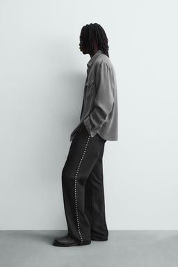 FLUID SHIRT WITH POCKETS - Zara фото 4