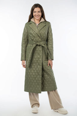 01-10766 Пальто женское демисезонное (пояс)