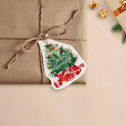 Цена за 20 шт. Шильдик на подарок Новый год «Уютных моментов», 6×9 см