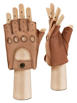 Перчатки мужские б/п OS898 camel