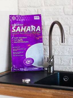 Коврик для сушки посуды САХАРА 45*40 см ECONEXT microfiber  фото 5