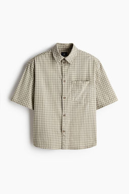 Camisa de algod?n de manga corta Relaxed Fit - H&m фото 2