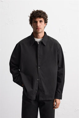 WASHED RELAXED FIT SHIRT - Zara фото 19