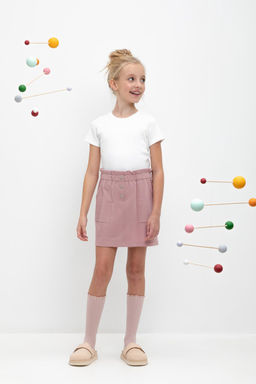 Crockid _ КР 7133/серая пудра к445 юбка для дев фото 2