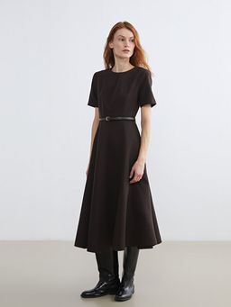 Bisiklet Yaka Belden Oturtmal? Elbise