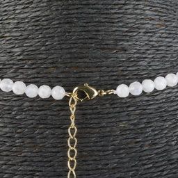 Бусы из Лунного камня огранка - Радуга самоцветов фото 2